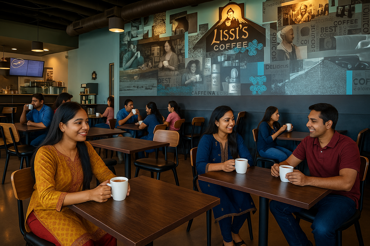 Premium Coffee  at JV Infra Clubhouse